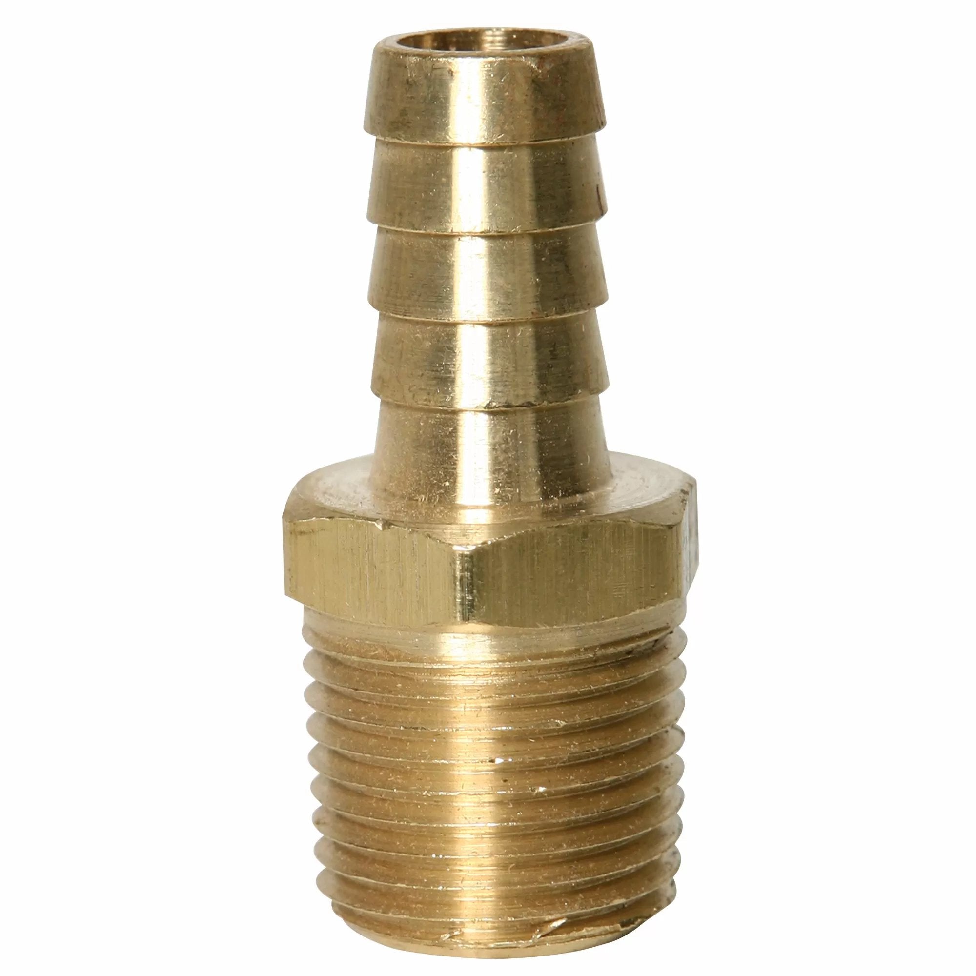 High-Quality Brass Hose Barb Fitting - Durable & Corrosion-Resistant for Plumbing, Gardening & DIY Projects - Perfect for Water, Air & Gas Connections