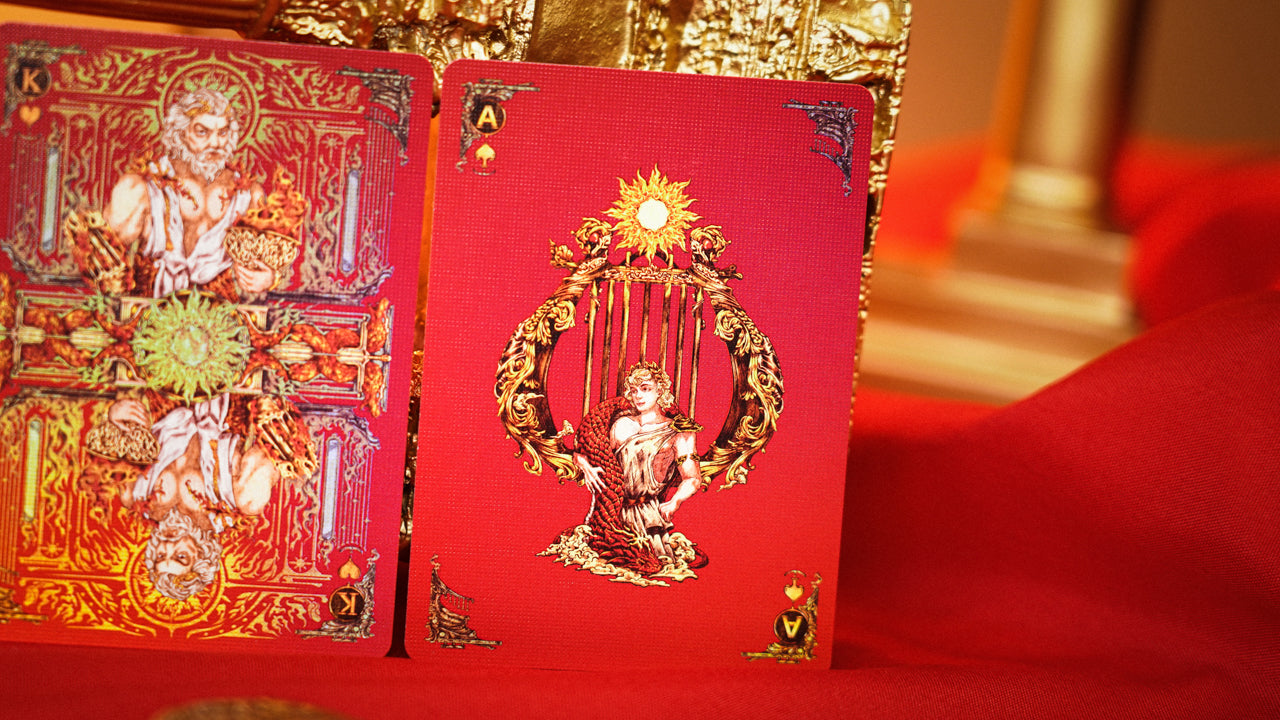Apollo Playing Cards - Premium Artist Box Set for Cardistry, Magic Tricks & Collectors | Elegant Design for Poker, Blackjack & Game Nights