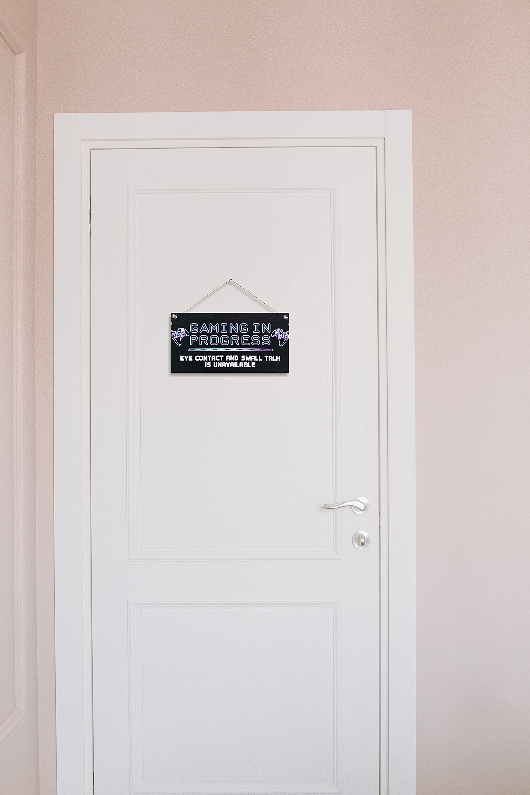 CARISPIBET Gaming in Progress Sign - 6