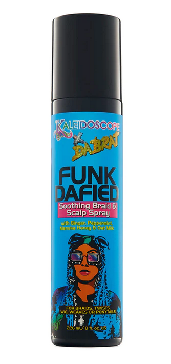 Kaleidoscope x Dabrat Funkdaified Soothing Hair & Scalp Spray 8oz - Hydrating & Nourishing for Dry, Itchy Scalp - Perfect for Daily Hair Care & Styling