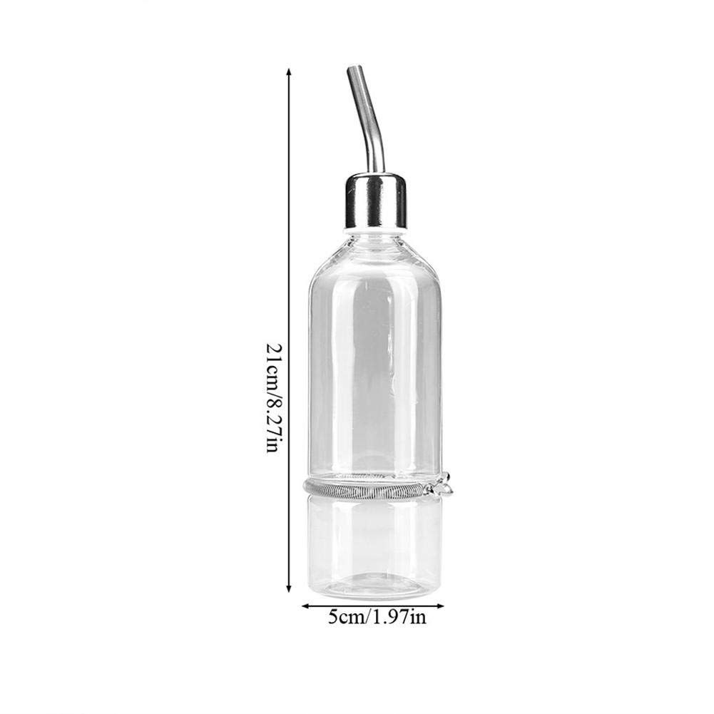 No Drip Parrot Water Feeder - Hanging Small Animal Water Bottle for Birds, Hamsters, Rabbits, Chinchillas & Ferrets | Leak-Proof Design for Cages, Aviaries & Pet Travel | Ideal for Home, Outdoor & Travel Use