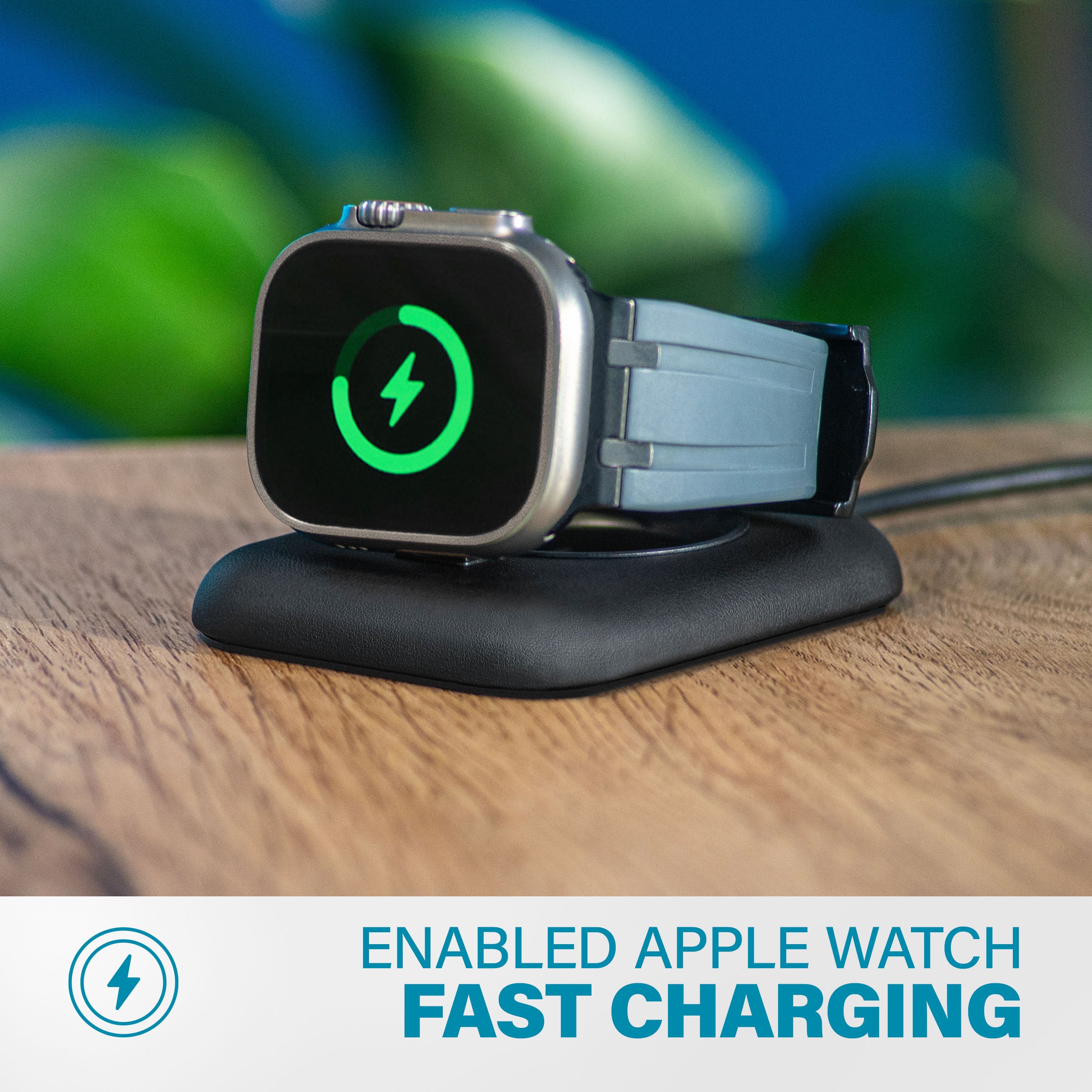 Premium Apple Watch Stand - Durable Charging Dock Holder for Apple Watch Series 9/8/7/6/SE - Perfect for Nightstand, Office Desk & Travel Accessories