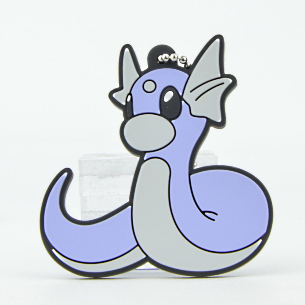 **Bandai Series 4 Pokemon Rubber Mascot Keychain - Cute Collectible for Backpacks, Gifts & Anime Fans**