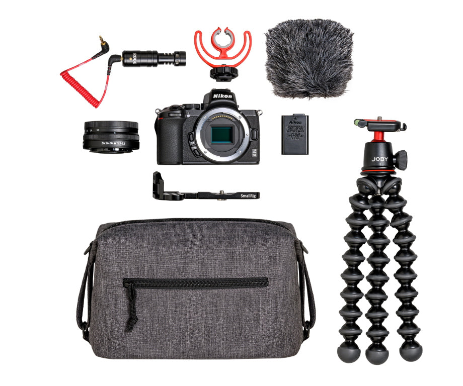 Nikon Z50 DX Format Mirrorless Digital Camera with 16-50mm Lens - Perfect for Travel, Vlogging & Photography Enthusiasts