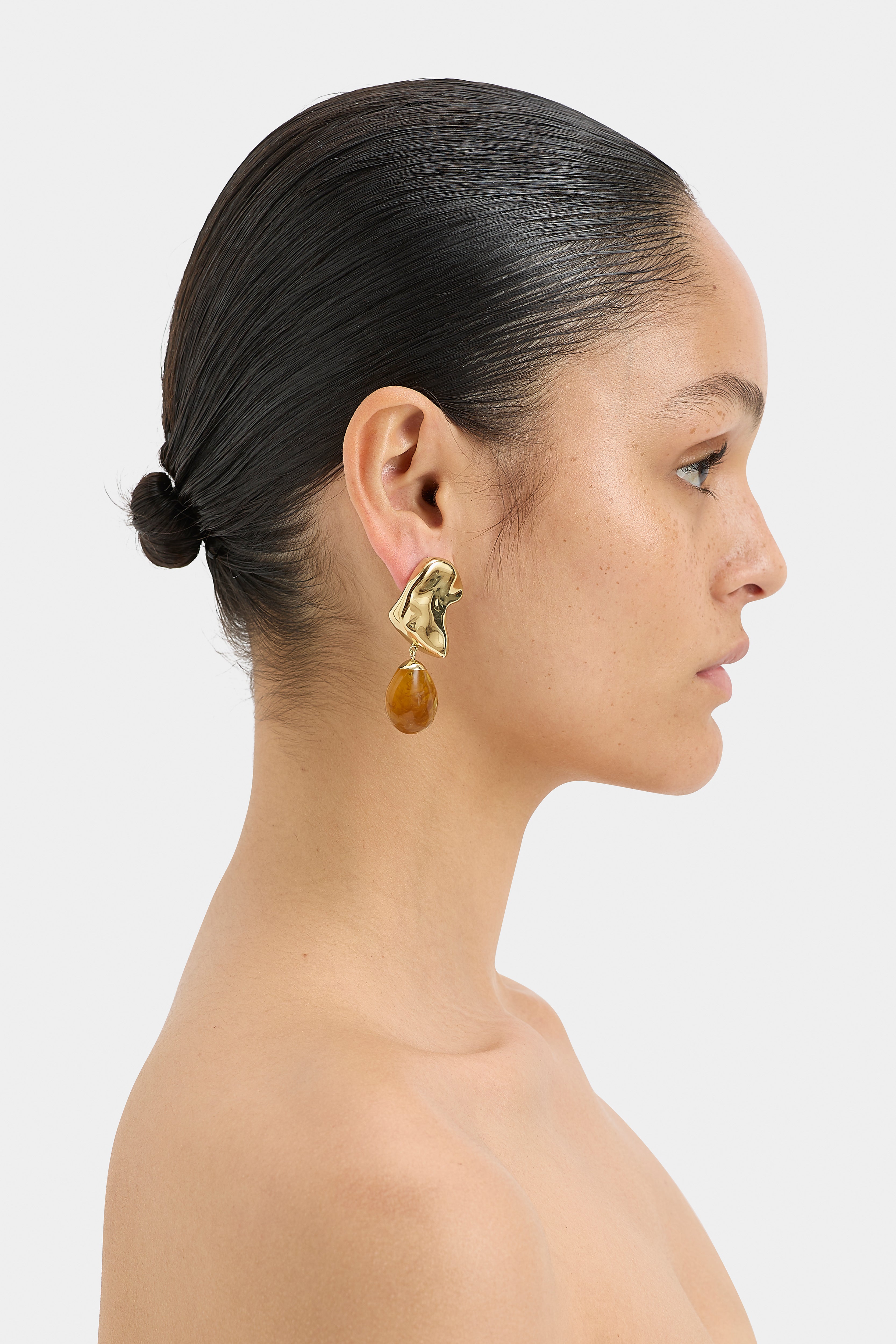 Frankie Tan Abstract Drop Earrings for Women - Boho Chic Handmade Jewelry for Parties, Weddings & Everyday Wear