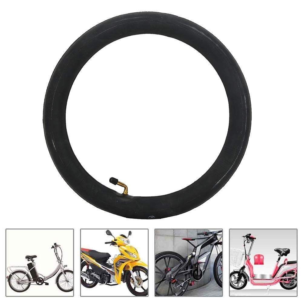 **16x3.0 Electric Bike Inner Tube with Metal Bent Valve - Durable Rubber Replacement for E-Bikes, Scooters & Fat Tire Bikes - Perfect for Commuting, Off-Road & Urban Riding**