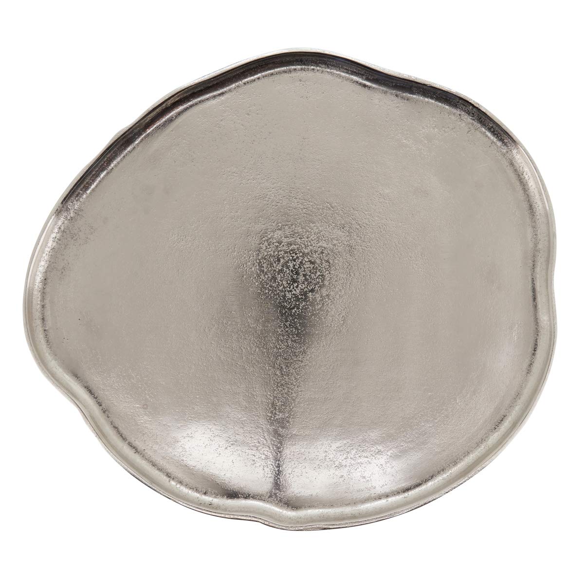 Organic-Shaped SARO CH961.S13R Charger Plates - Set of 4 for Wedding, Dinner Party & Holiday Table Decor