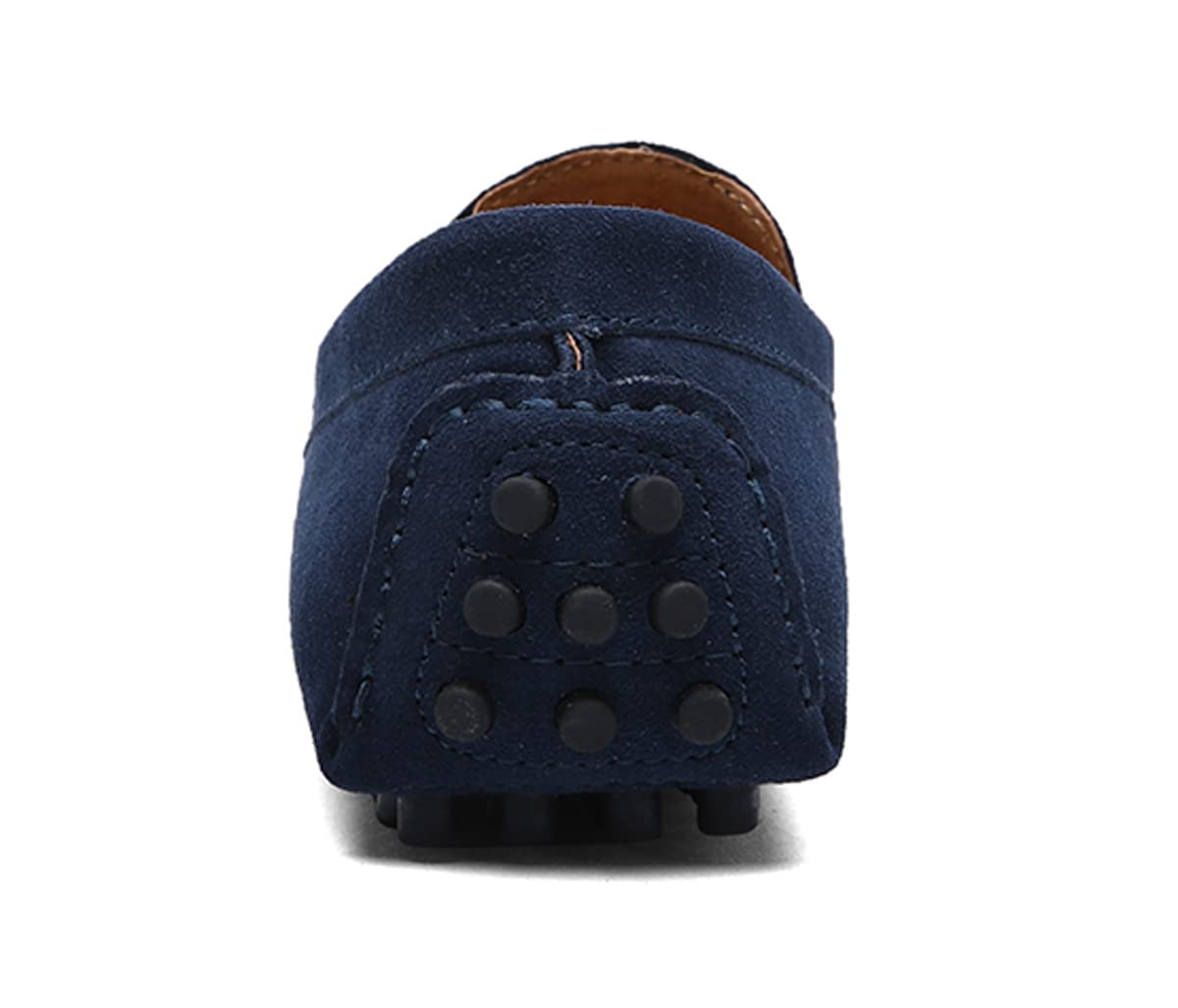 **Santimon Men's Penny Loafers - Suede Leather Slip-On Driving Shoes for Casual, Wedding & Prom | Comfortable Moccasins for Work, Office & Daily Wear**