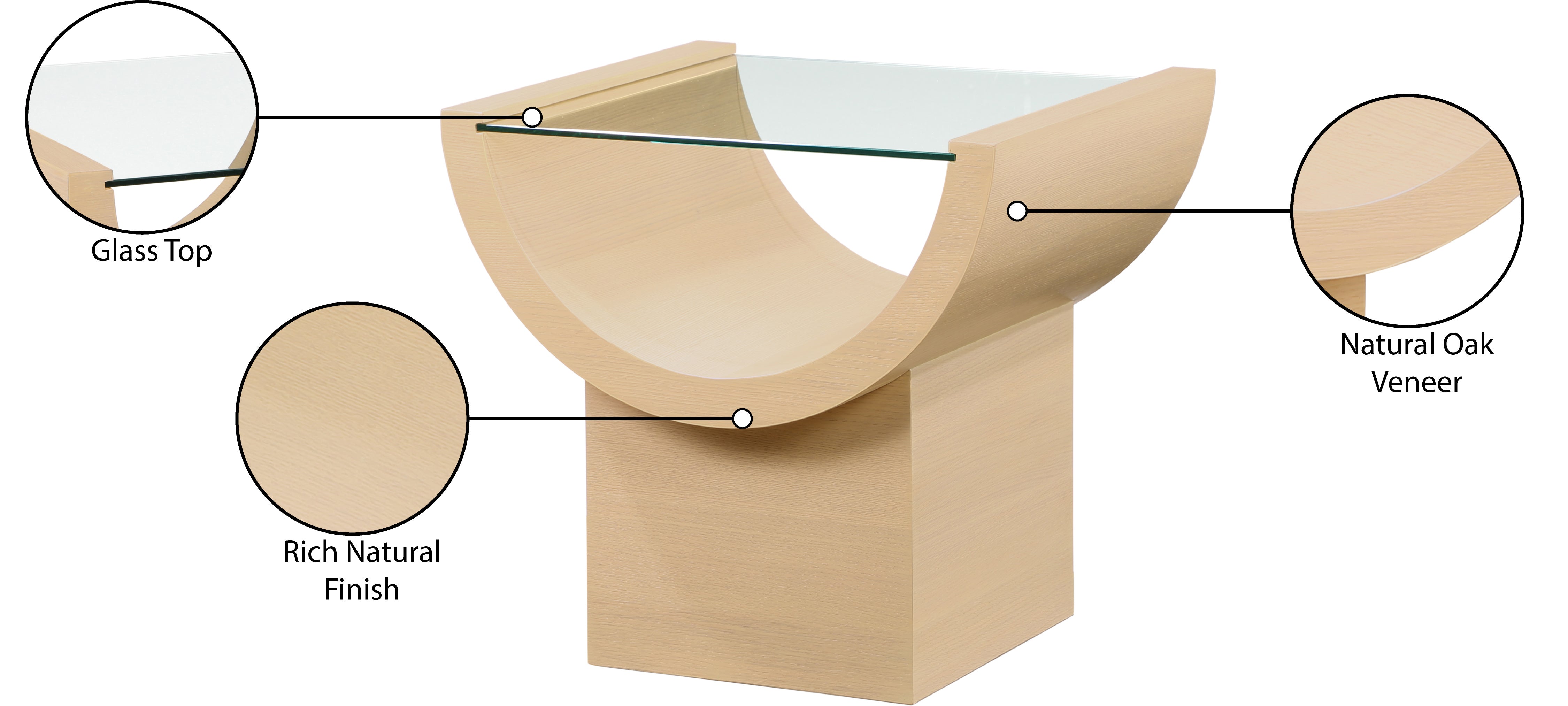 Beverwil End Table - Modern Nightstand for Bedroom, Living Room, or Office - Perfect for Lamps, Books, and Decor