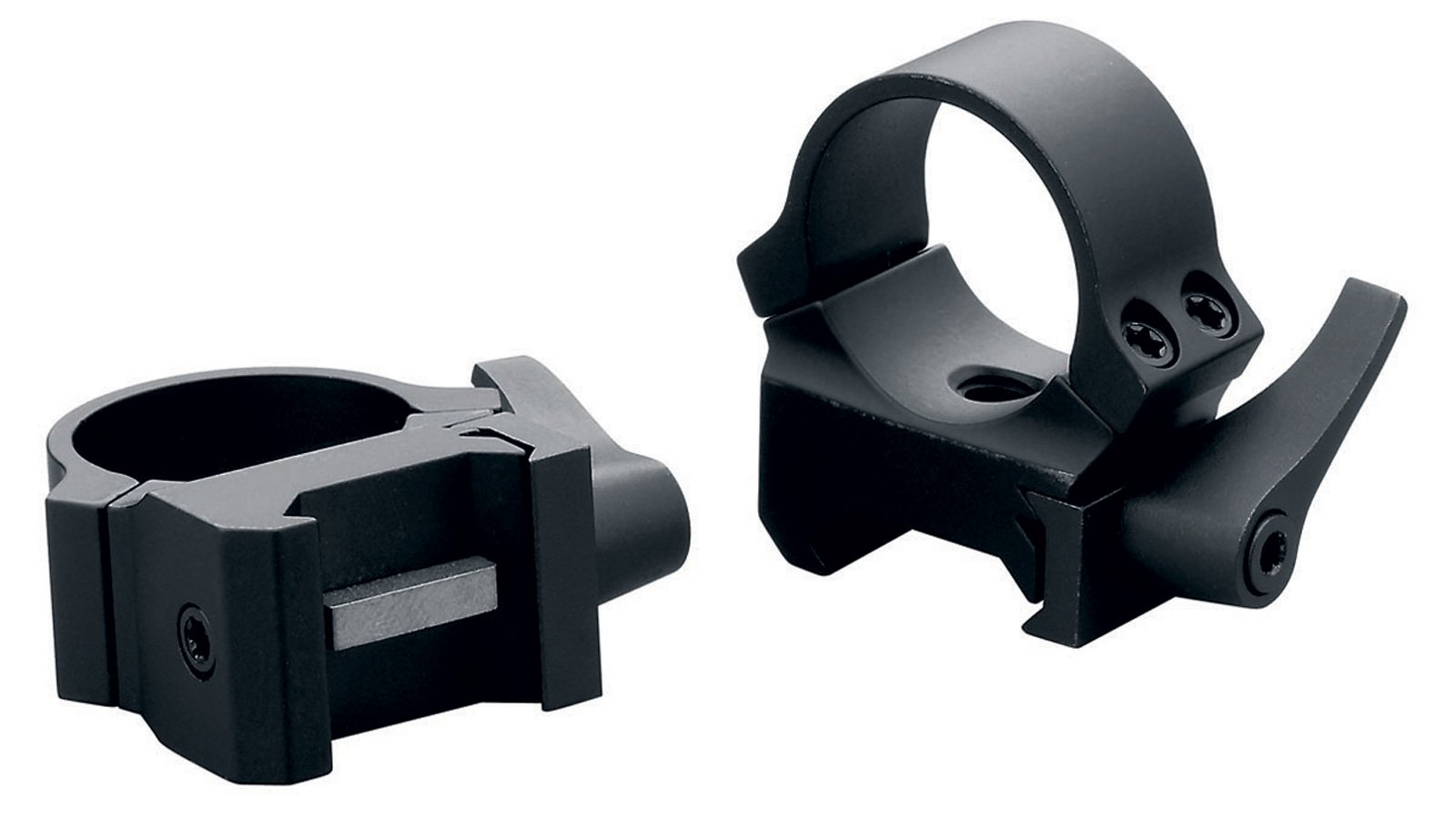 Leupold QR Weaver-Style Scope Rings - Quick Release Mounting System for Rifles & Hunting Optics - Perfect for Hunting, Shooting Range & Tactical Applications
