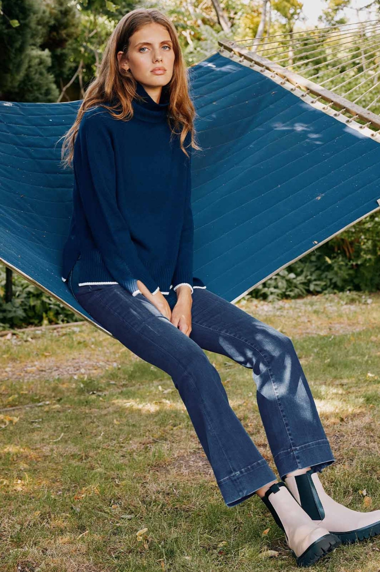 Kick Flare Jeans | Mid Rise Denim Pants for Women | Perfect for Casual Outfits & Boho Style