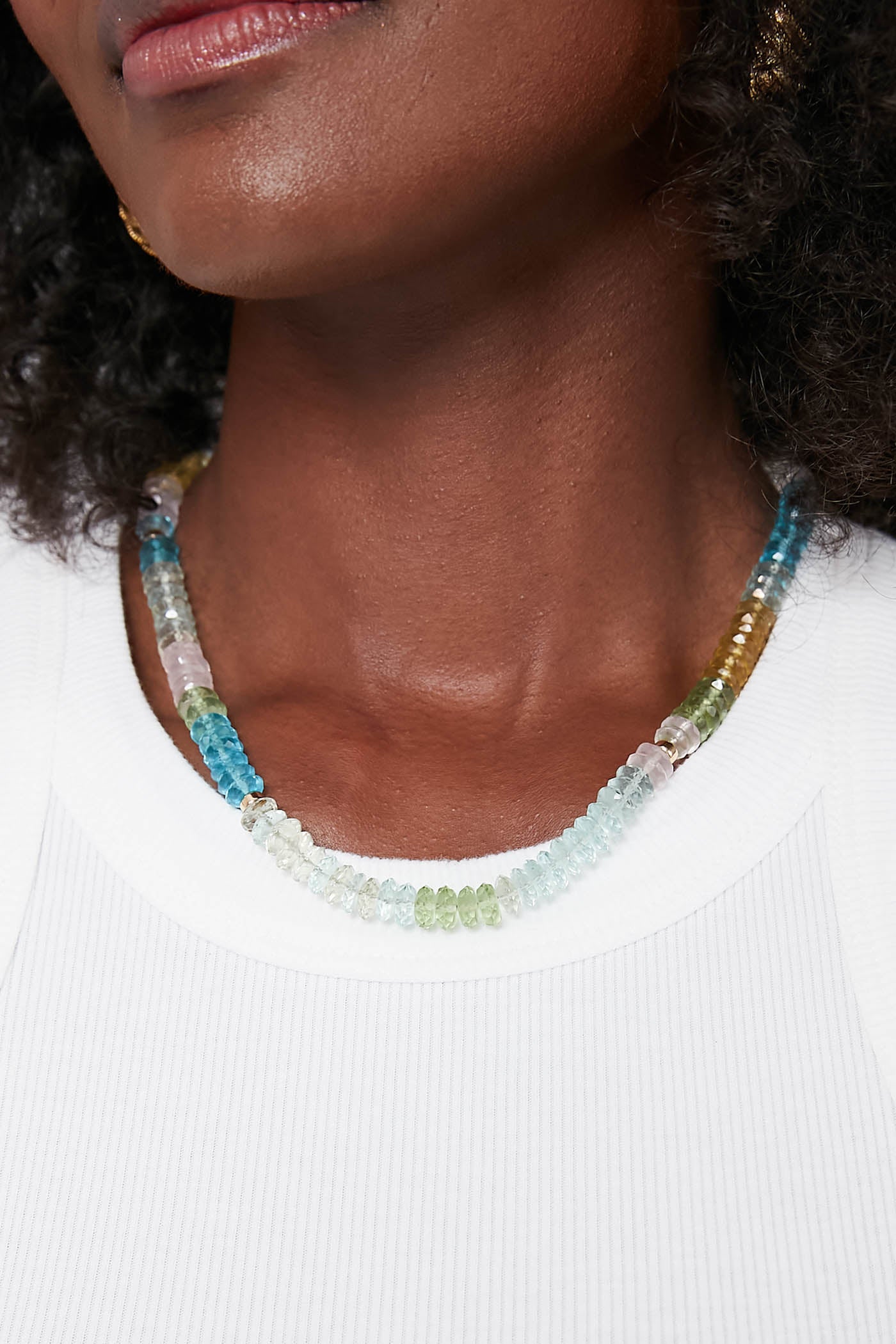 Blue Ombre Coast Necklace - Handmade Boho Beach Jewelry for Women | Perfect for Vacations, Weddings & Summer Outfits