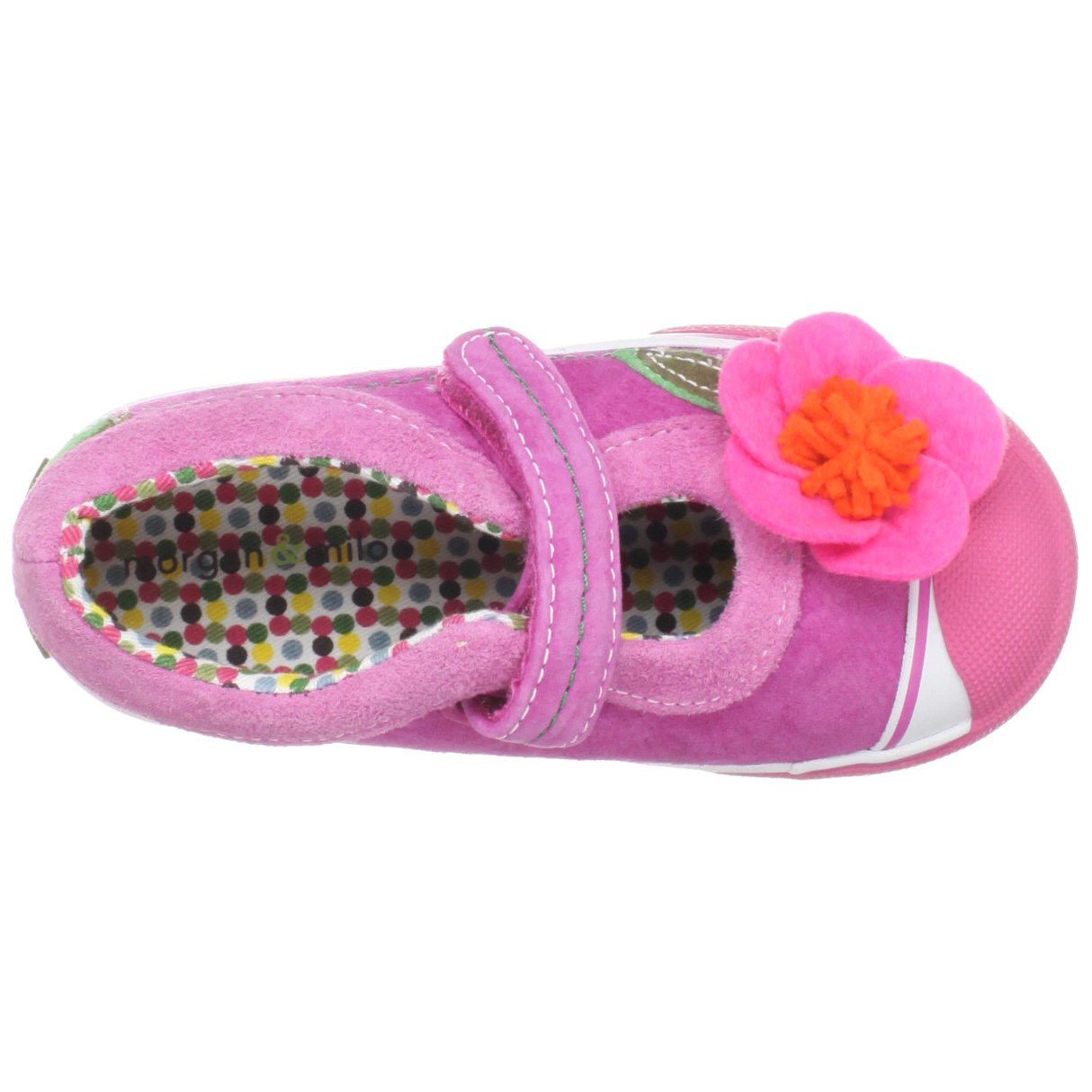 Morgan & Milo Ginger Floral Mary Jane Shoes for Toddler & Little Kids | Comfortable & Stylish First Walkers | Perfect for Special Occasions, School & Playtime
