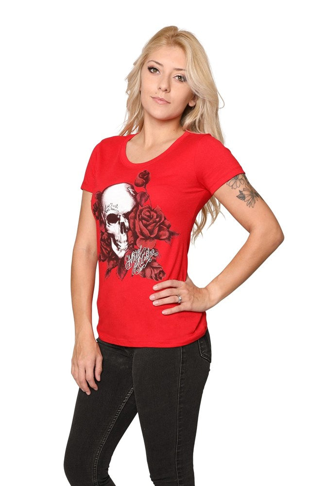 Metal Mulisha Morir Bonita Graphic T-Shirt for Men - Stylish Streetwear Tee for Casual Wear, Skateboarding & Urban Fashion