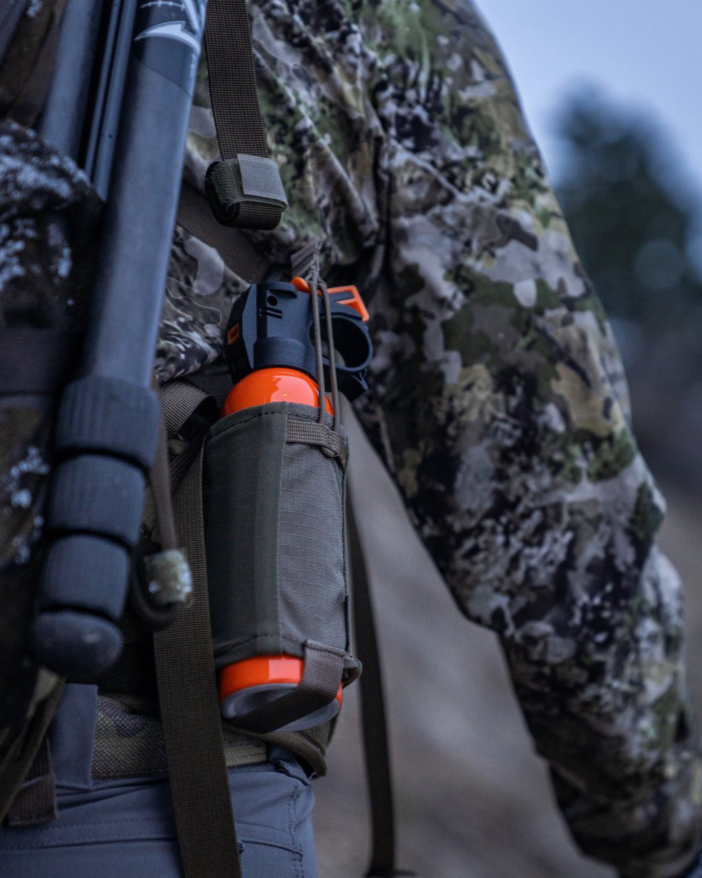 Recon Bear Spray Pouch - Durable & Adjustable Holster for Bear Spray Canisters - Perfect for Hiking, Camping & Outdoor Adventures