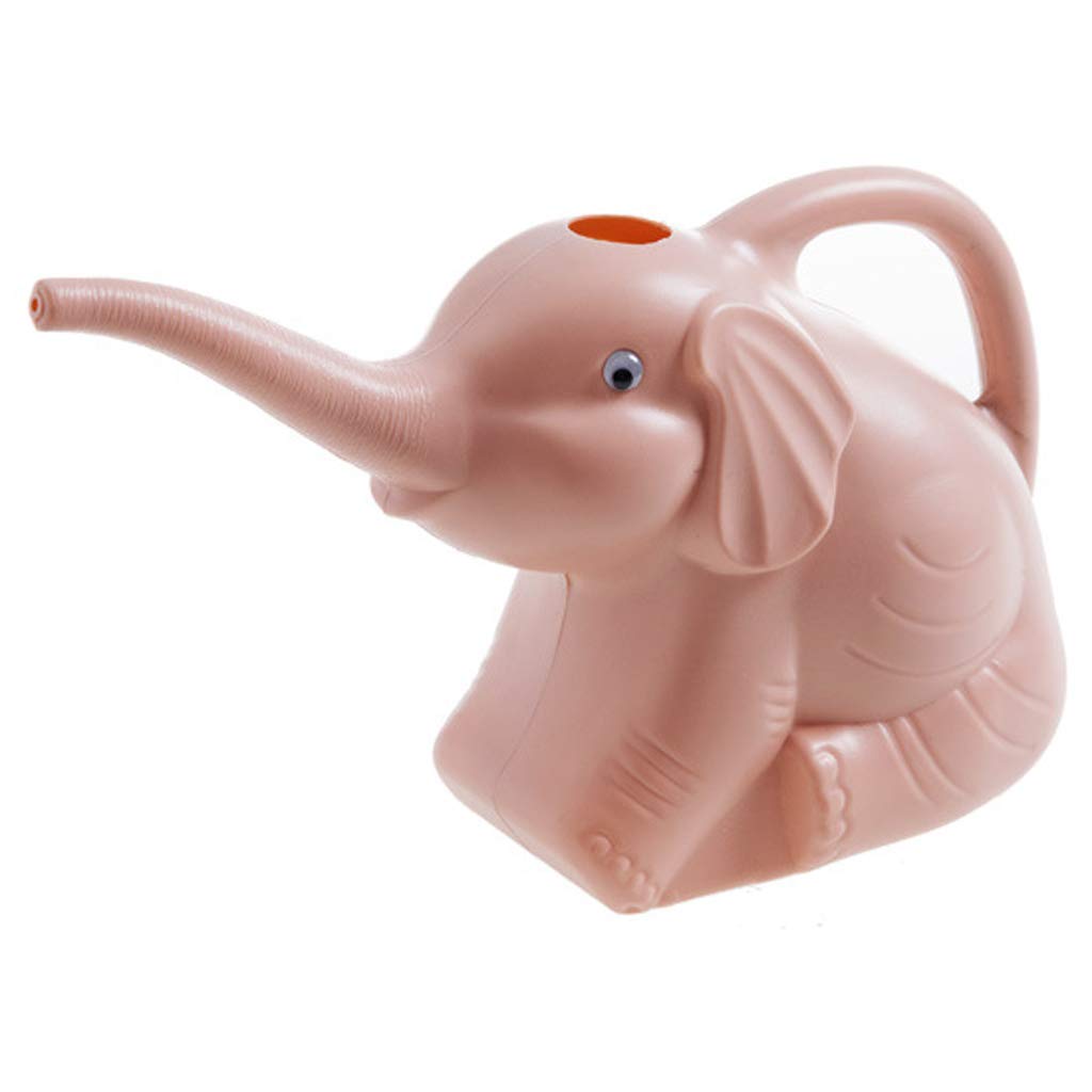 Stylish Elephant Watering Can for Outdoor Plants - Cute Cartoon Plastic Garden Watering Pot for Patio, Lawn & Indoor Potted Plants | Perfect Gardening Gift for Kids & Home Decor