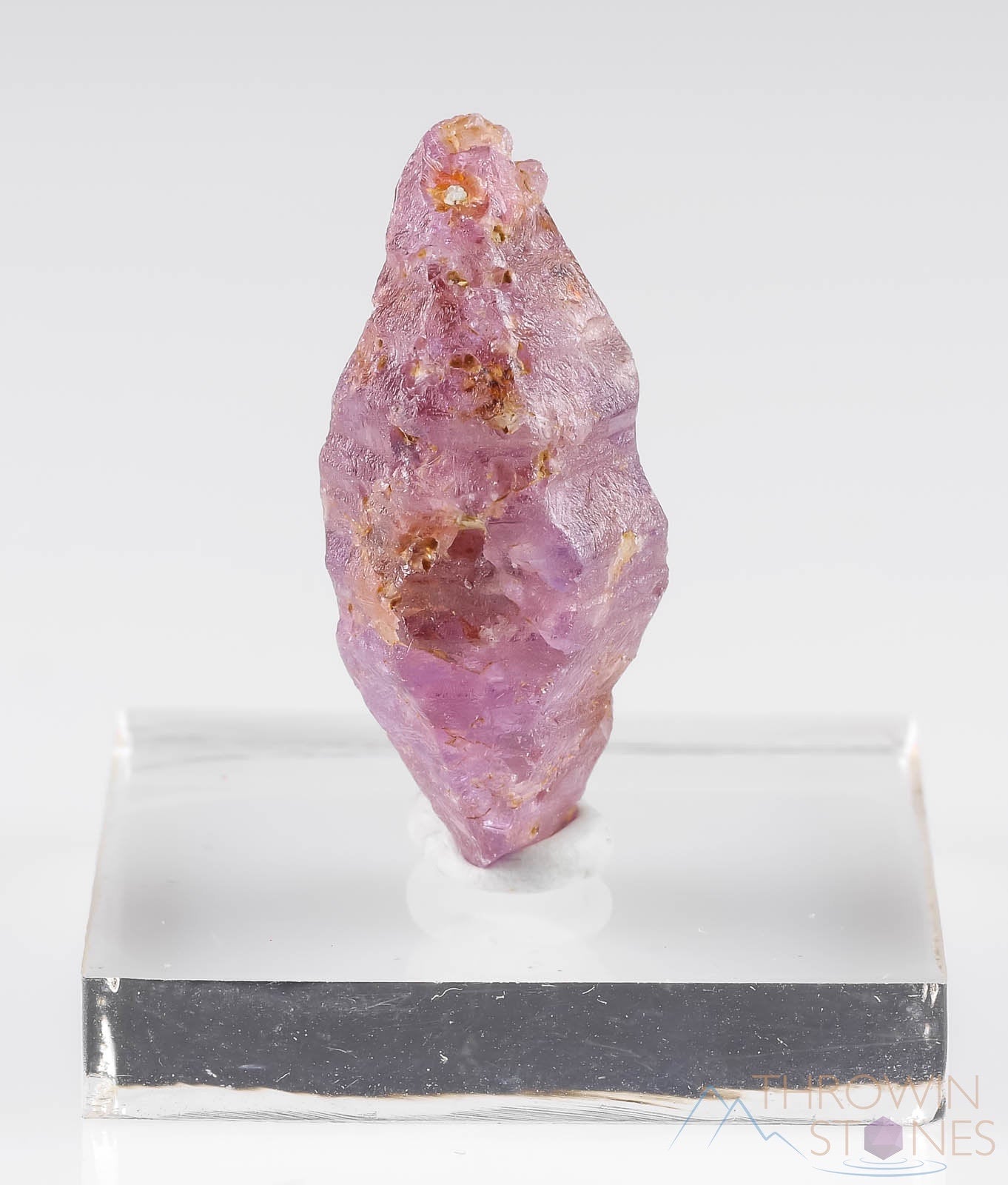 Natural Pink Raw Sapphire Crystal - Genuine Birthstone for Jewelry Making, Unique Gift for Her (37812) | Perfect for DIY Crafts, Healing Crystals & Gemstone Collections