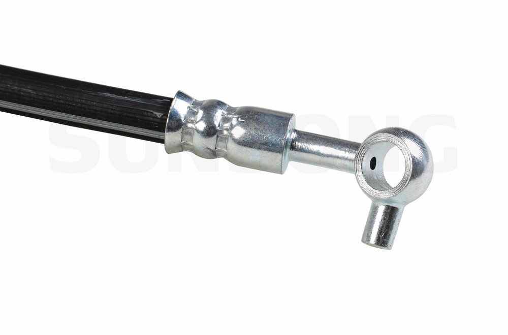 Sunsong 2201814 Brake Hydraulic Hose - High Performance Replacement Hose for Cars, Trucks & SUVs - Durable DOT Approved Brake Line - Perfect for Off-Roading, Towing & Daily Driving
