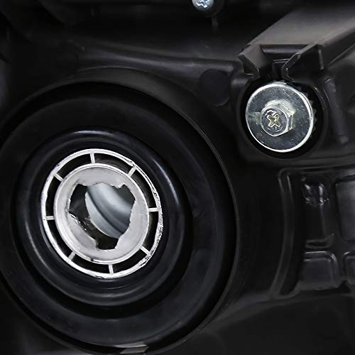 2015-2017 Toyota Camry Black Projector Headlights Pair - Left & Right Replacement Lamps for Enhanced Night Driving & Style Upgrade
