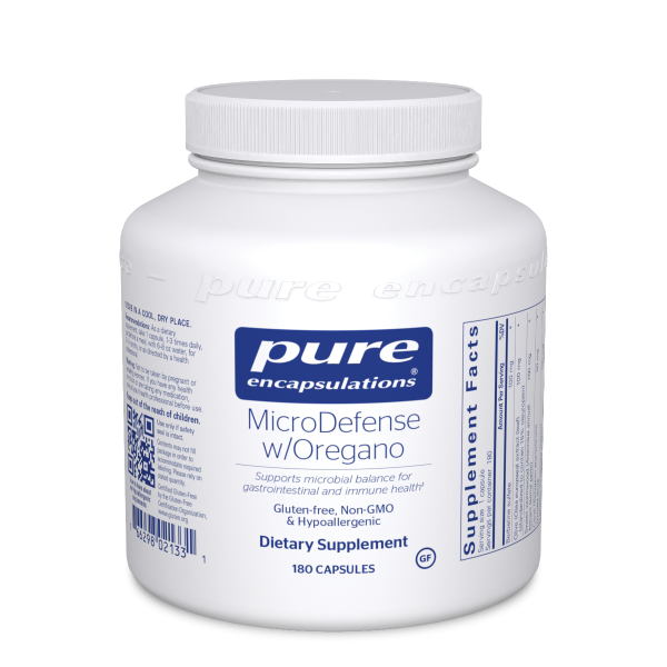 MicroDefense with Oregano Oil - Natural Immune Support Supplement for Adults & Kids - Boost Wellness & Defense - Perfect for Travel, Work & Daily Health