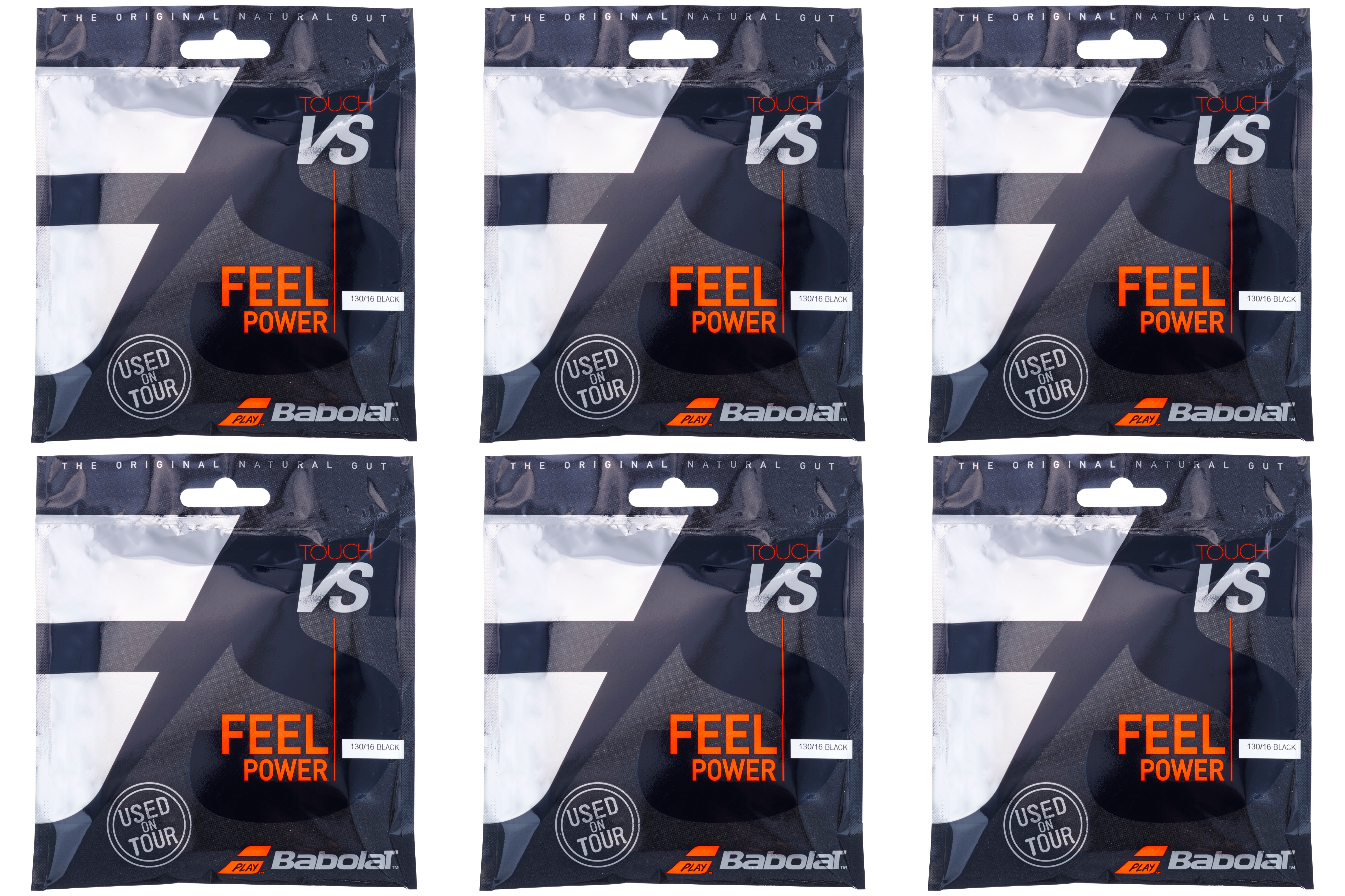 Babolat Touch VS Natural Gut Tennis String - Premium Performance for Professional & Recreational Players - Perfect for Clay, Hard & Grass Courts