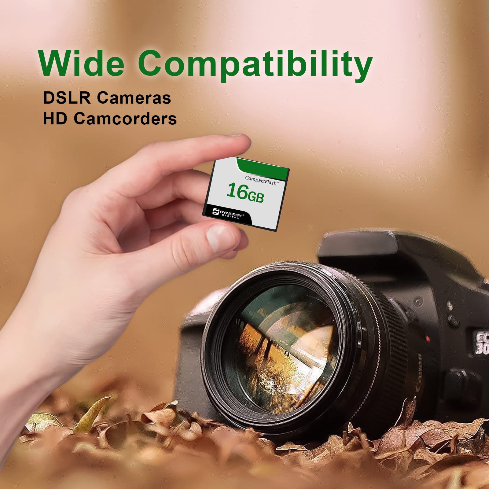 Olympus E-300 Digital Camera 16GB CompactFlash Memory Card - High-Speed Storage for DSLR Photography, Travel & Professional Shooting