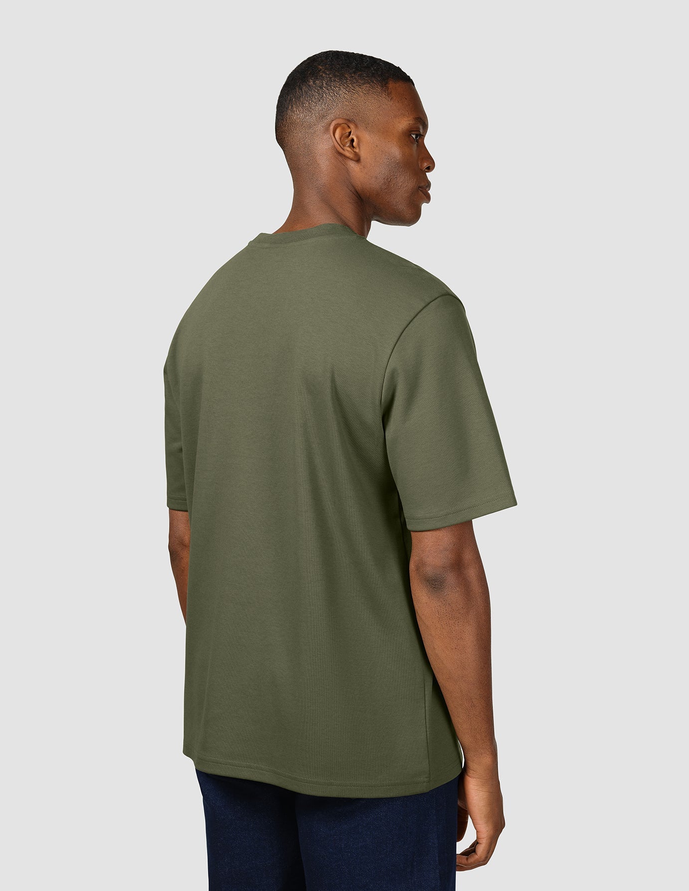 Premium Heavyweight Box Fit T-Shirt for Men - Soft Clover Green Cotton Tee - Perfect for Gym, Workout & Casual Wear