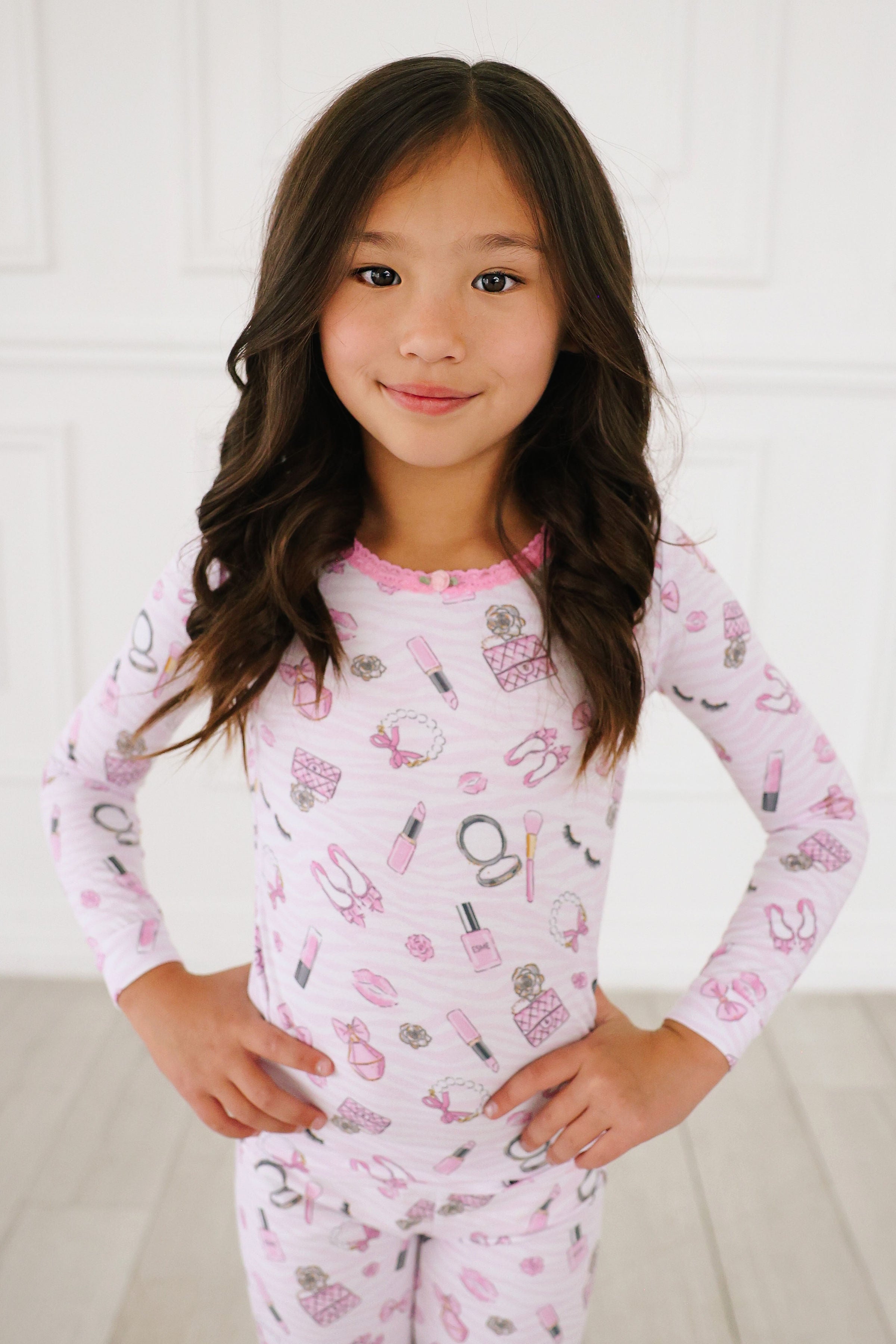 Glam Full Length Loungewear Set for Women - Soft & Comfortable Sleepwear Pajama Set - Perfect for Relaxing at Home, Sleepovers, and Self-Care Evenings