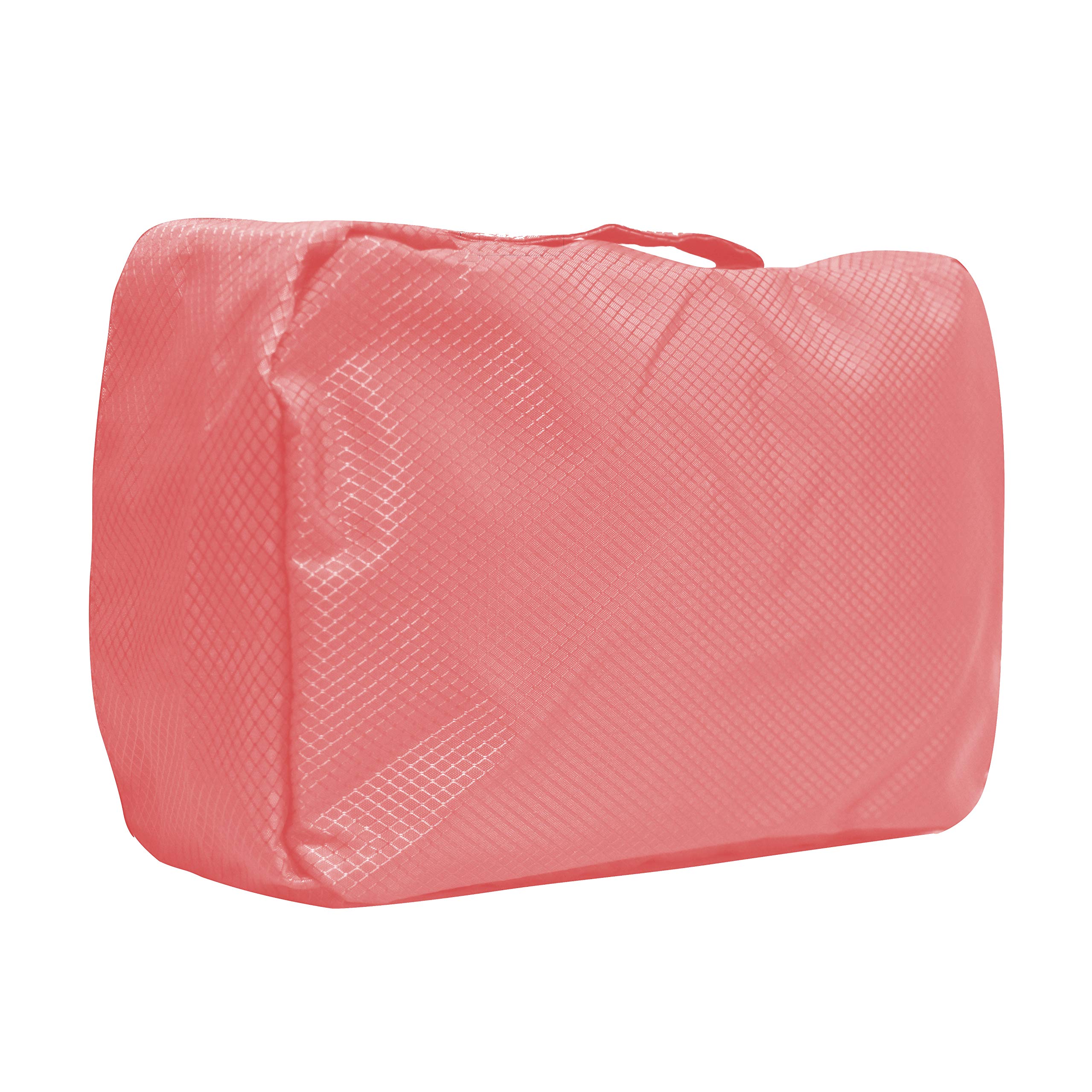 Travel Packing Cubes Set of 3 (S/M/L) - Lightweight Mesh Organizer Bags for Luggage, Reusable & Portable - Watermelon Pink | Perfect for Vacations, Business Trips & Weekend Getaways