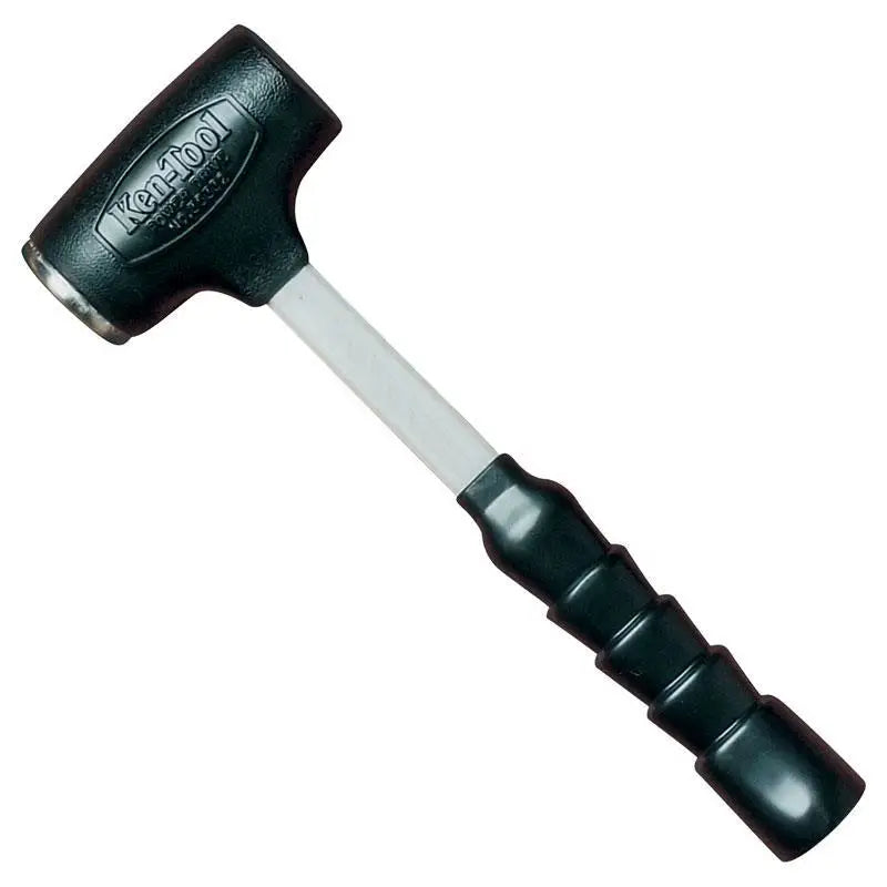 Ken Tool Pro Dead Blow Hammer - 16 oz Non-Marring Rubber Mallet with Steel Core for Auto Repair, Woodworking & Metalworking | Perfect for Mechanics, Carpenters & DIY Projects