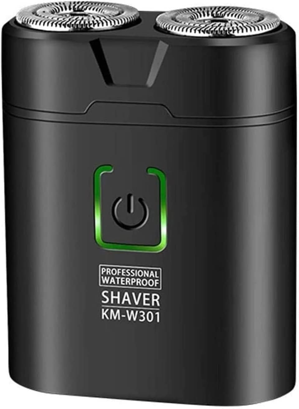 KouRy Electric Razor for Men - Wet & Dry Painless Shaving, Cordless Rotary Razor with Rechargeable Battery - Perfect for Travel, Home, and Gym Use (Black)