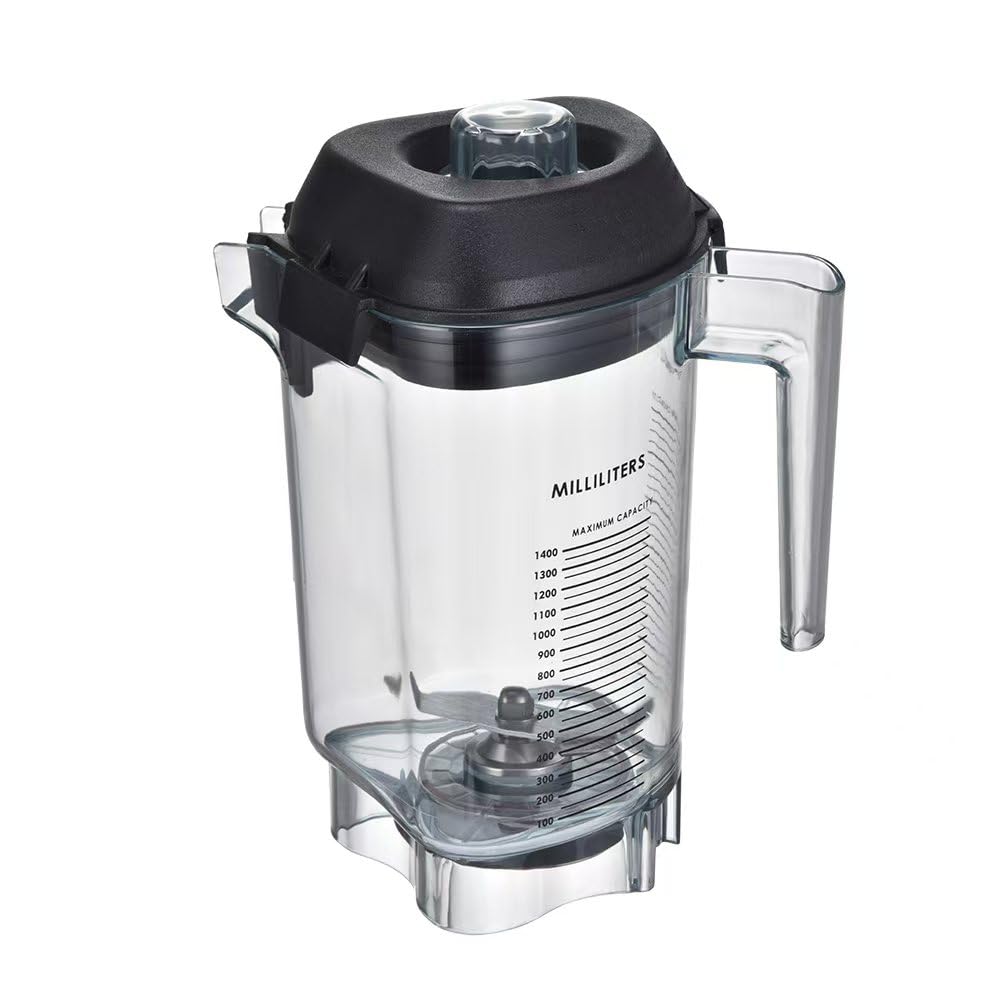 48oz Advance Container Replacement Pitcher for Vitamix Commercial Blender - Fits Quiet One VM0145, Touch & Go & Drink Machine Series - Durable 48oz Blender Jar for Smoothies, Soups & Nut Butters - Perfect for Restaurants, Cafes & Smoothie Shops