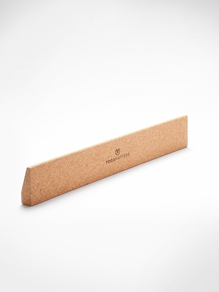 Yogamatters Cork Yoga Wedge - Premium Cork Yoga Block for Support & Alignment | Ideal for Yoga, Pilates & Meditation at Home or Studio