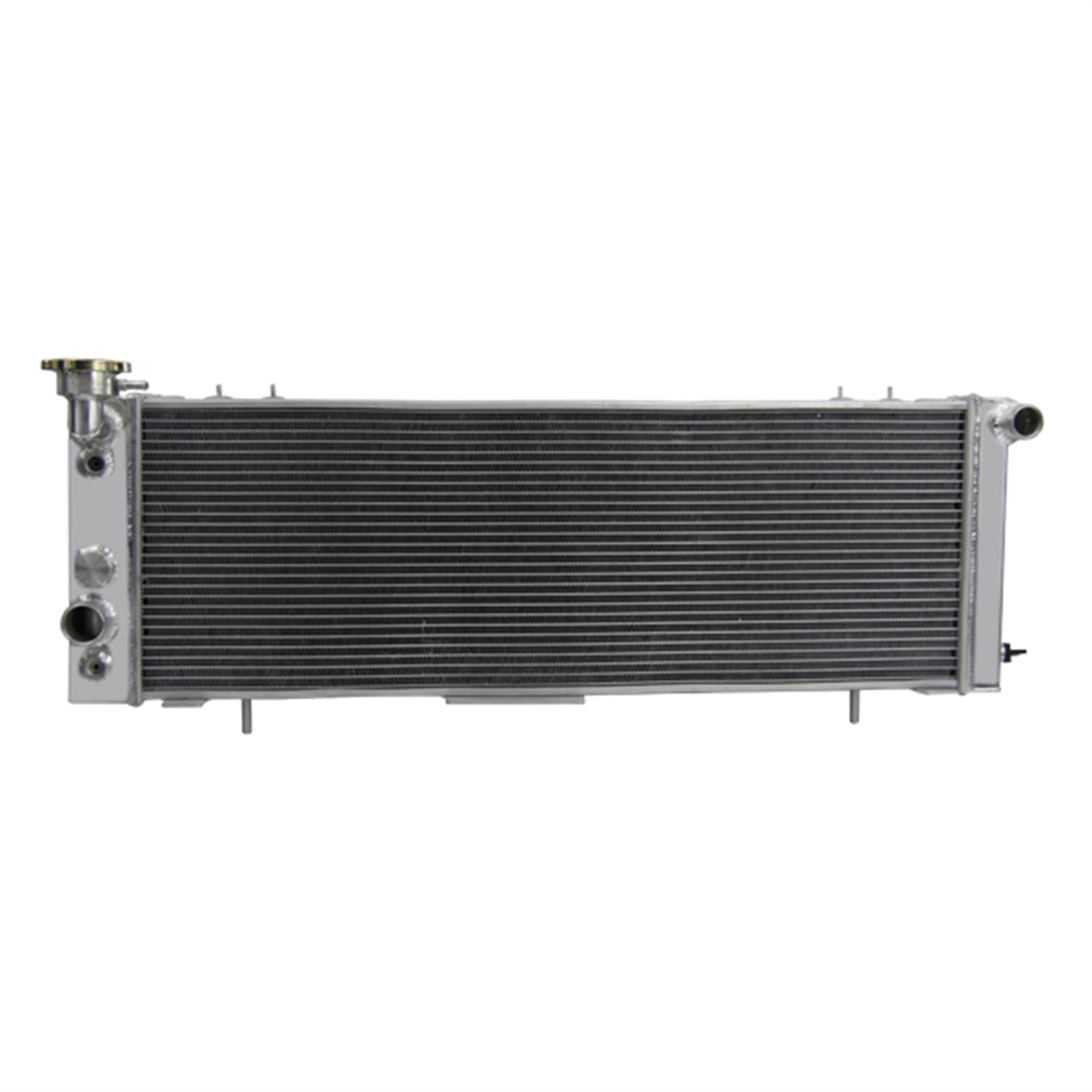 High-Performance 1 Row All Aluminum Radiator for 1991-2001 Jeep Cherokee XJ/Comanche 2.5L 4.0L L4 L6 AT MT - Includes 3x9 Fan Shroud & Relay - Perfect for Off-Roading & Daily Driving