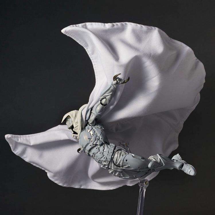 Amazing Yamaguchi Revoltech Moon Knight Action Figure NR013 - Collectible Marvel Superhero Toy for Display & Role Play