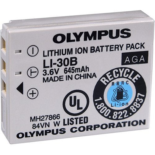 Olympus LI-30B Rechargeable Battery for Stylus Verve Digital Cameras - Replacement Power Pack for Travel Photography & Vlogging