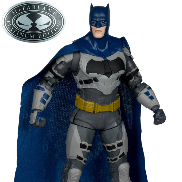 DC Multiverse Platinum Batman Exclusive Action Figure (The Flash Movie) - Collectible Toy for Superhero Fans & Display