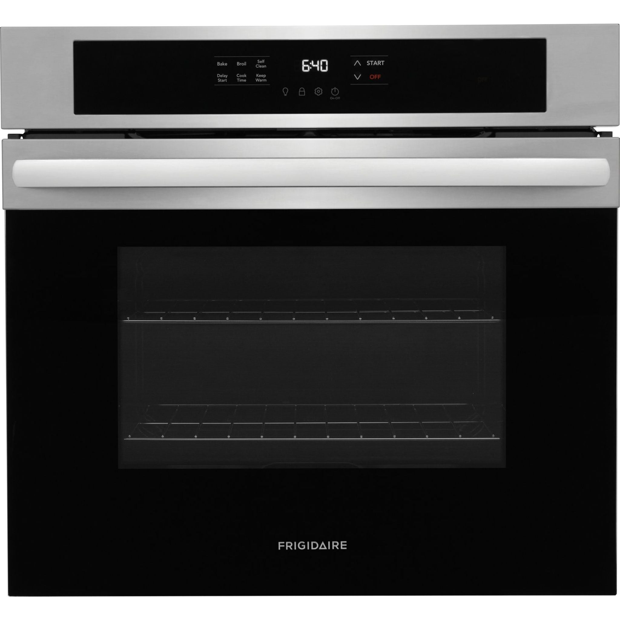 Frigidaire 30 Inch Single Wall Oven (FCWS3025AS) - Stainless Steel Built-in Electric Oven for Modern Kitchens | Perfect for Baking, Roasting & Cooking Family Meals