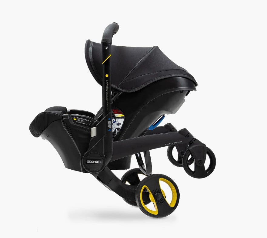 Doona+ Infant Car Seat and Stroller Combo - Convertible, Lightweight, and Travel-Friendly for Newborns to Toddlers - Perfect for Air Travel, Shopping, and Daily Outings