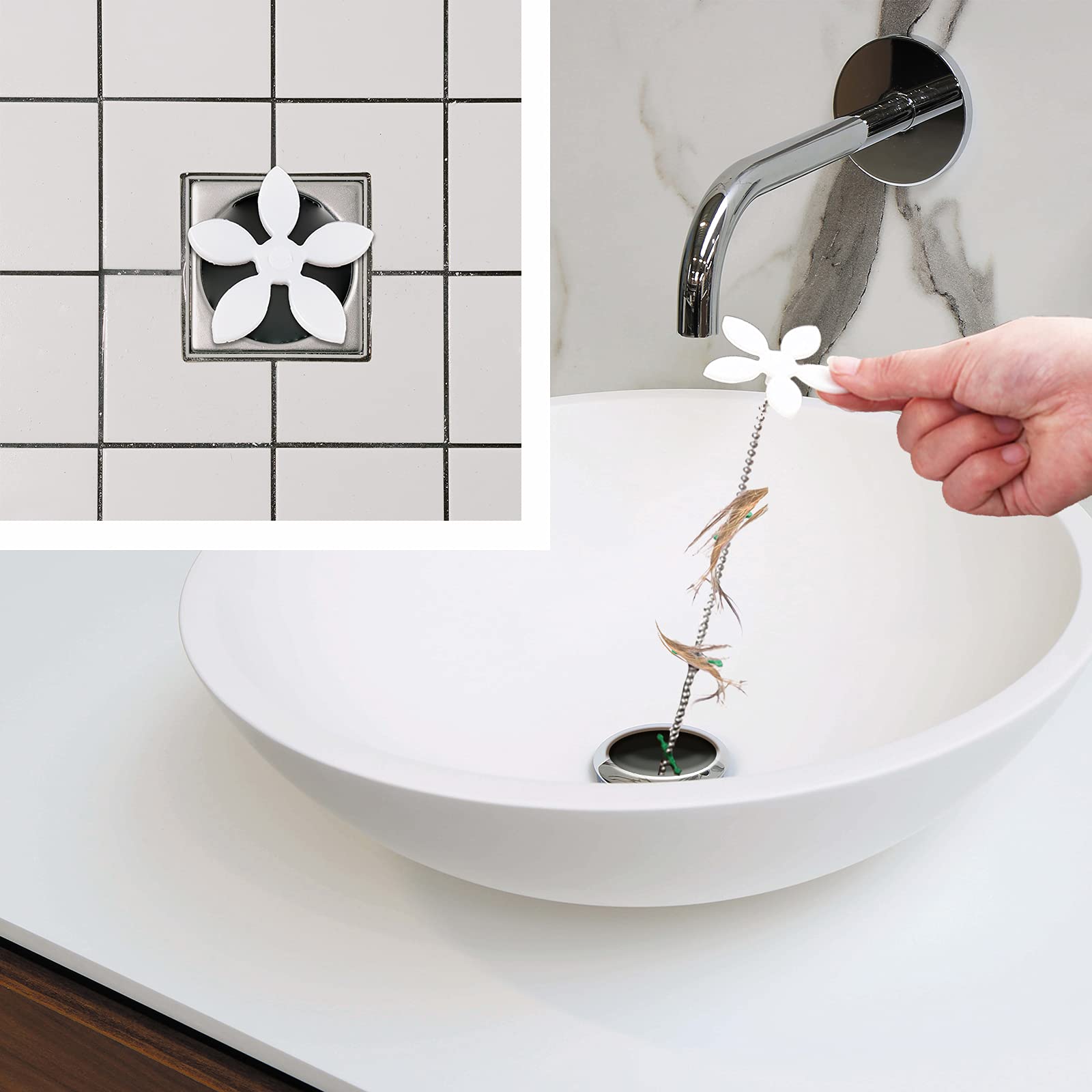 Daily Treasures Spring Pipe Drain Snake Tool - Multifunctional Sink & Sewer Clog Remover with Cleaning Claw | Perfect for Kitchen, Bathroom & Outdoor Drain Maintenance