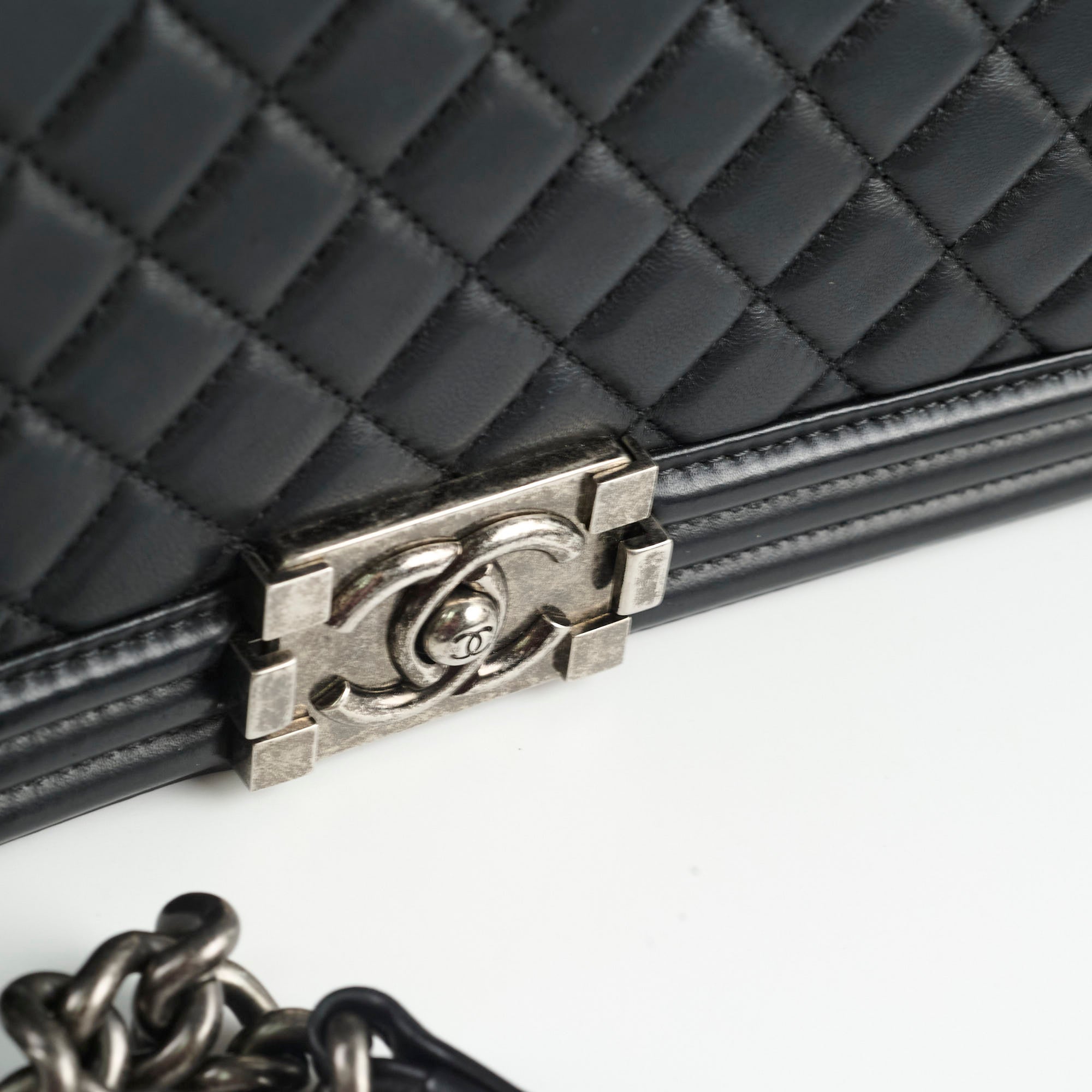 Chanel New Medium Lambskin Boy Black Series 22 Handbag - Luxury Designer Crossbody Bag for Women | Perfect for Parties, Dating & Special Occasions