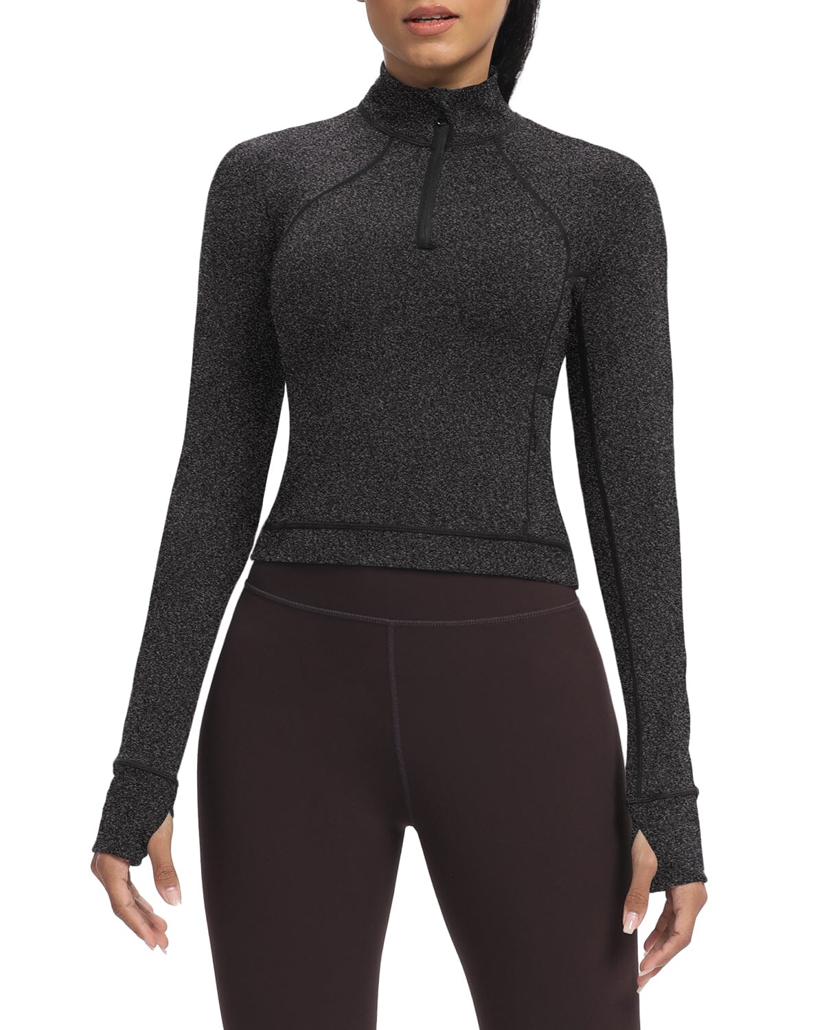 Men's Athletic Half Zip Slim Jacket - Lightweight Performance Pullover for Running & Training - Gym Workout & Outdoor Sports Apparel