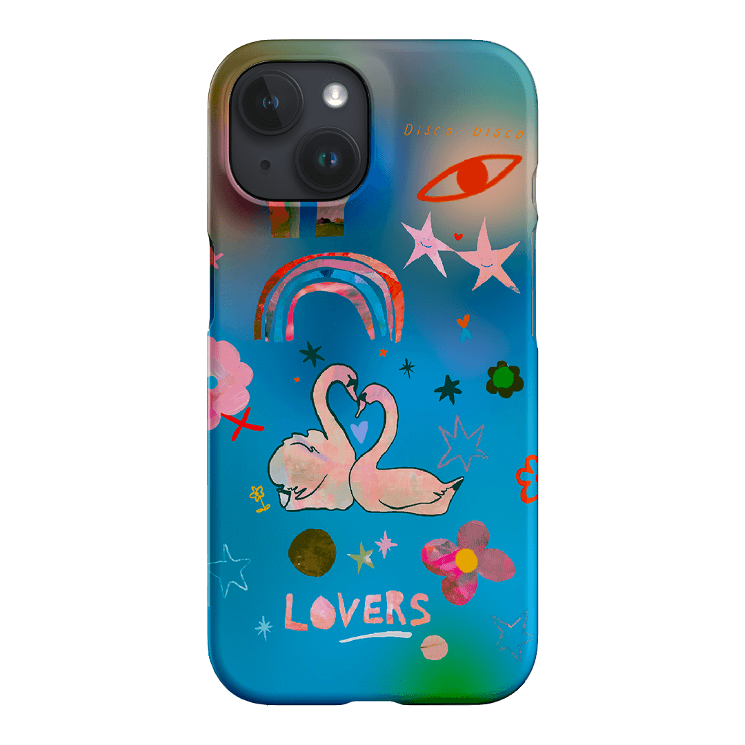 Premium Blue Swan Phone Case - Shockproof & Slim Design for iPhone & Samsung - Perfect for Everyday Protection & Style