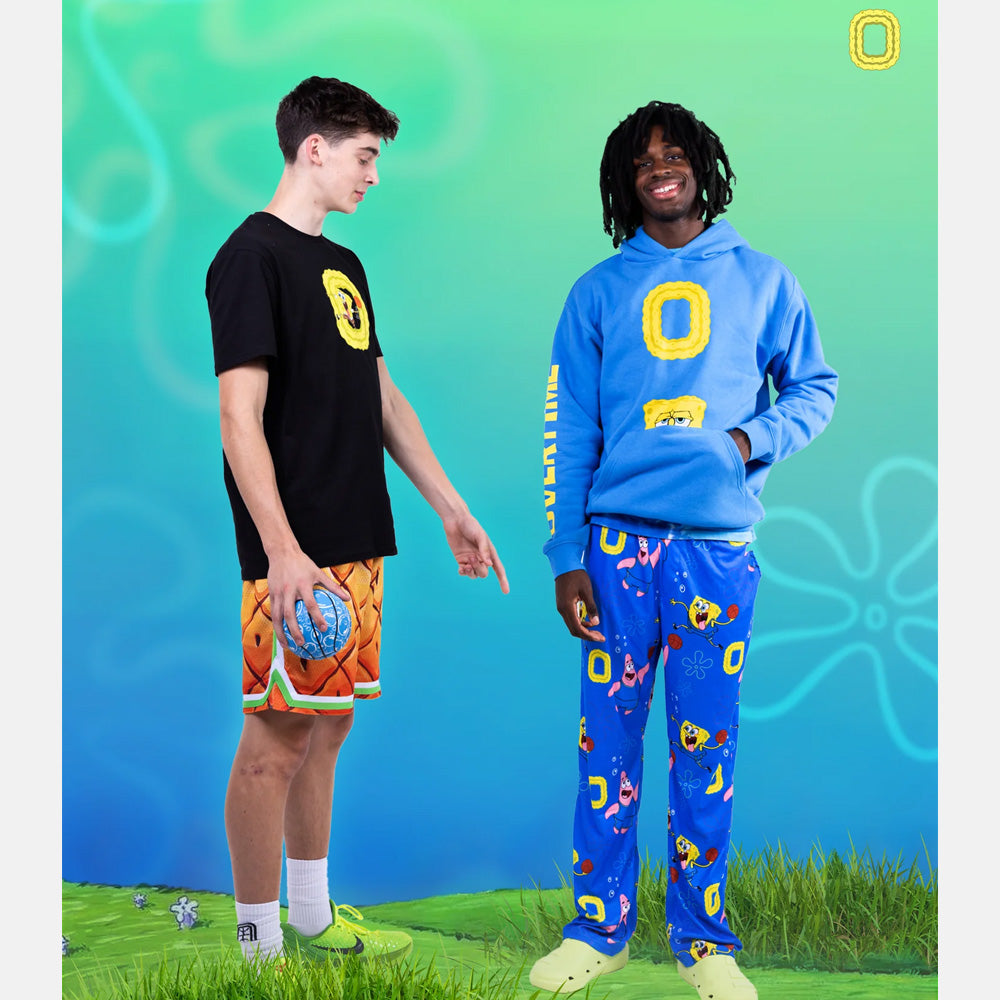 Spongebob Squarepants Kids' Hoodie - Soft Fleece Pullover with Classic Character Design - Perfect for School, Playdates & Family Outings