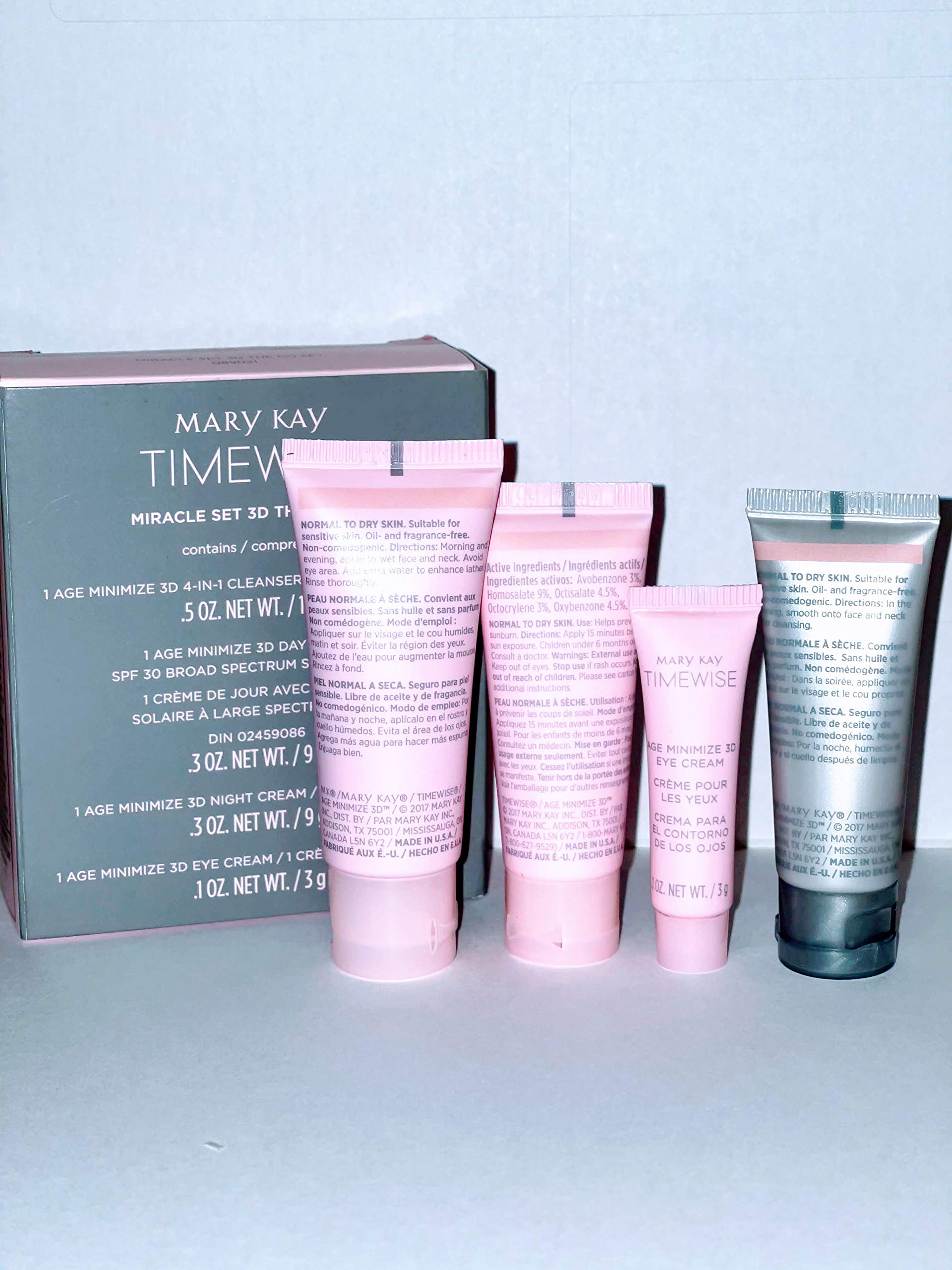 Mary Kay Miracle Set - The Go Set | Complete Skincare Collection for Glowing Skin | Perfect for Travel, Daily Use & Gifting
