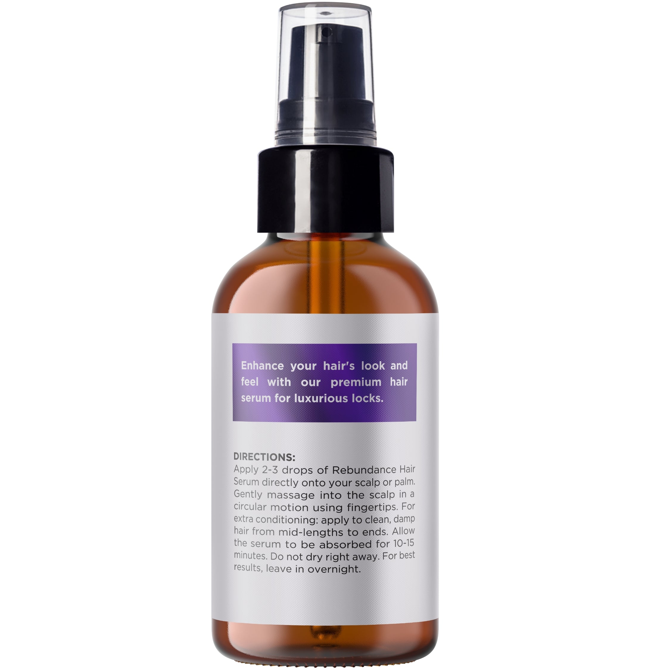 REBUNDANCE™ Hair Serum for Women - Nourishing & Repairing Hair Treatment with Natural Oils - Perfect for Dry, Damaged Hair & Daily Styling Protection