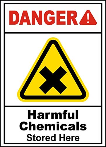 Vinyl Safety & Warning Stickers Bundle - 3 Pack (3.5