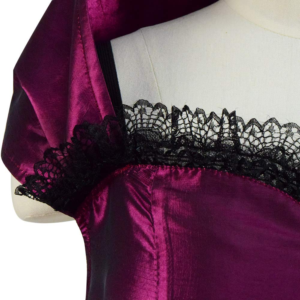 Greatest Showman Bearded Lady Costume for Women - Halloween Circus Cosplay Dress with Beard - Perfect for Halloween Parties, Themed Events, and Movie Character Outfits