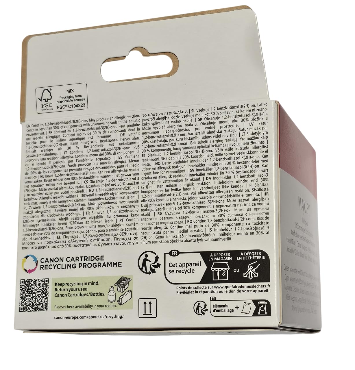 Canon PGI2500XL 4-Pack Ink Cartridges - High Yield Replacement for Canon Printers | Perfect for Home Office, School Projects & Small Business Printing