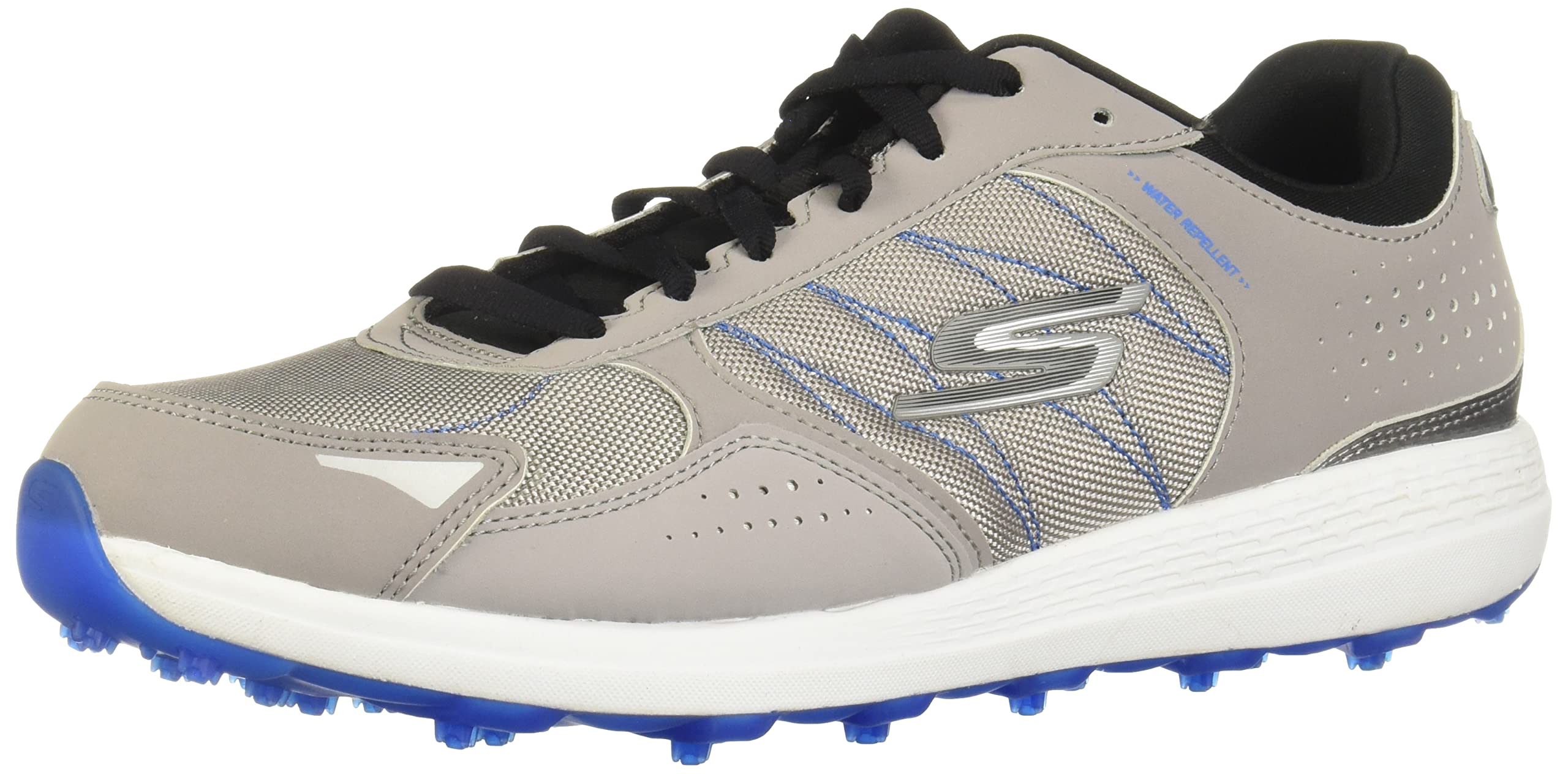 Skechers GO GOLF Men's Max Golf Shoes - Lightweight Comfortable Spiked Golf Shoes for Men with Arch Support | Perfect for Walking the Course & Driving Range Practice